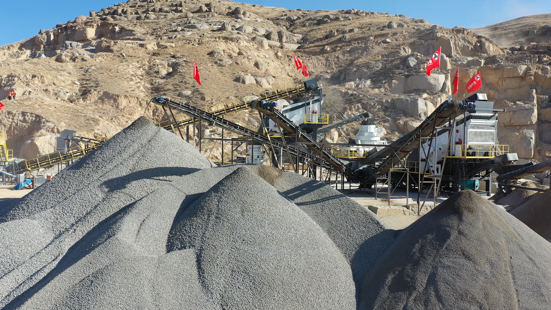 hard rock sand production line