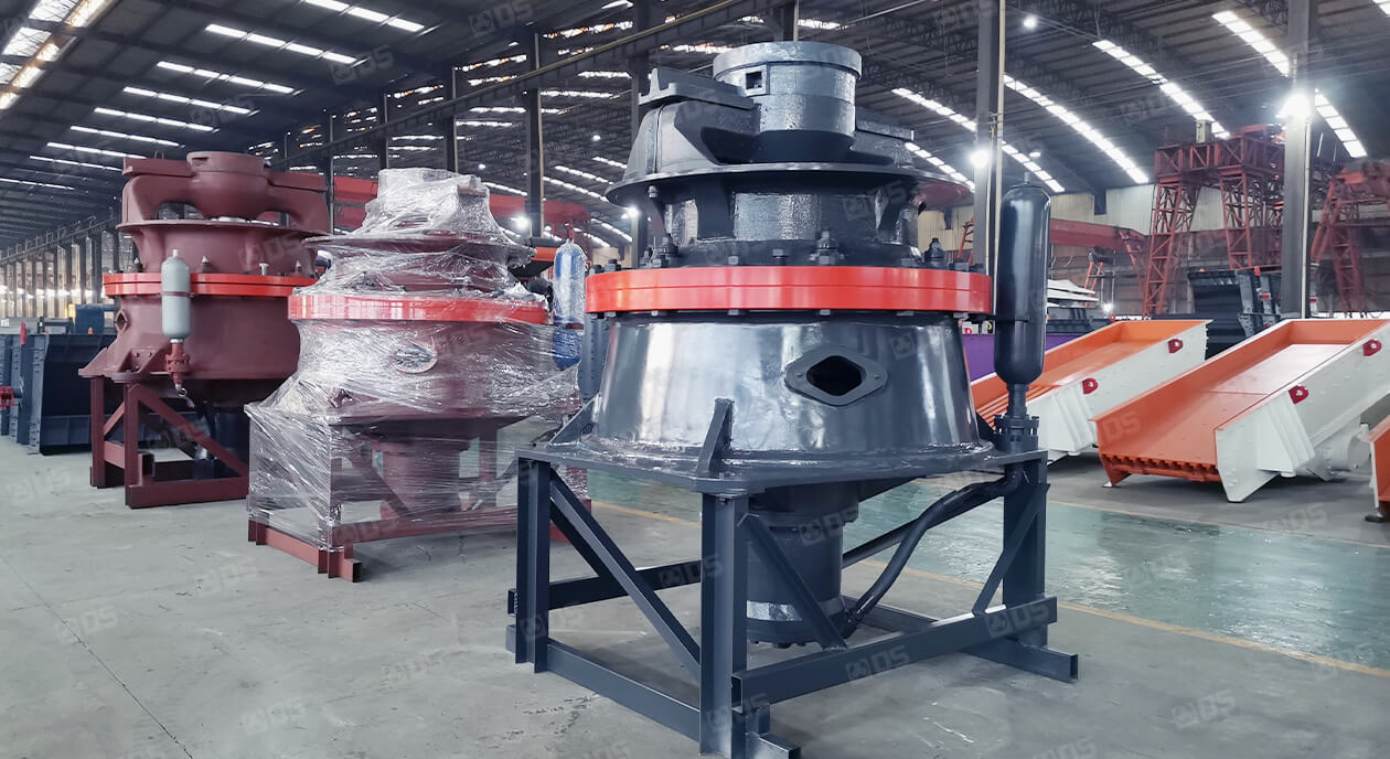 single-cylinder hydraulic cone crusher