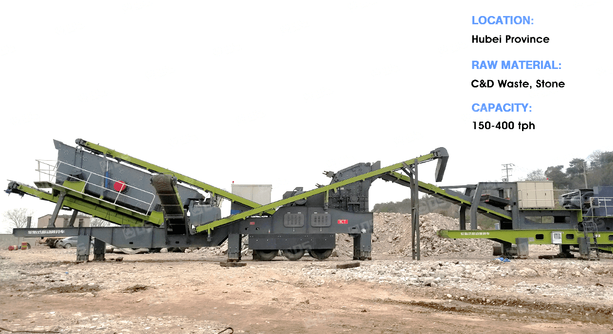 WLF MOBILE CRUSHING AND SCREENING PLANT