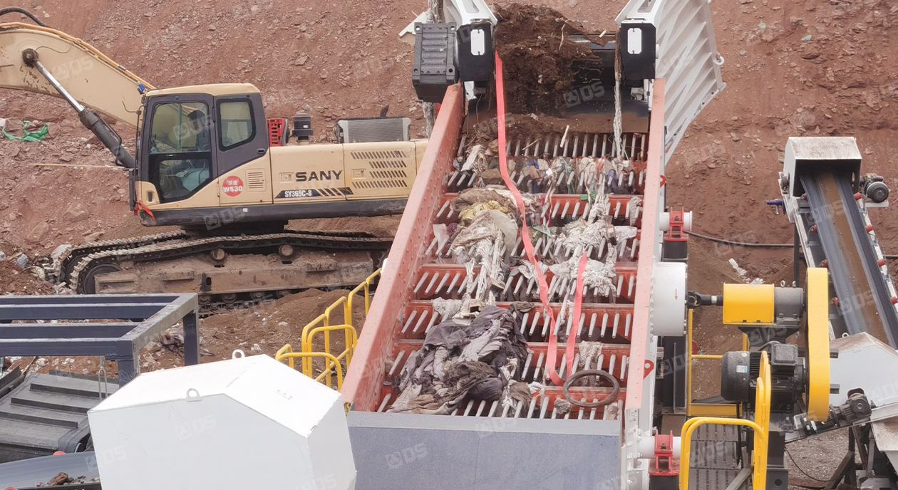 C&D waste screener