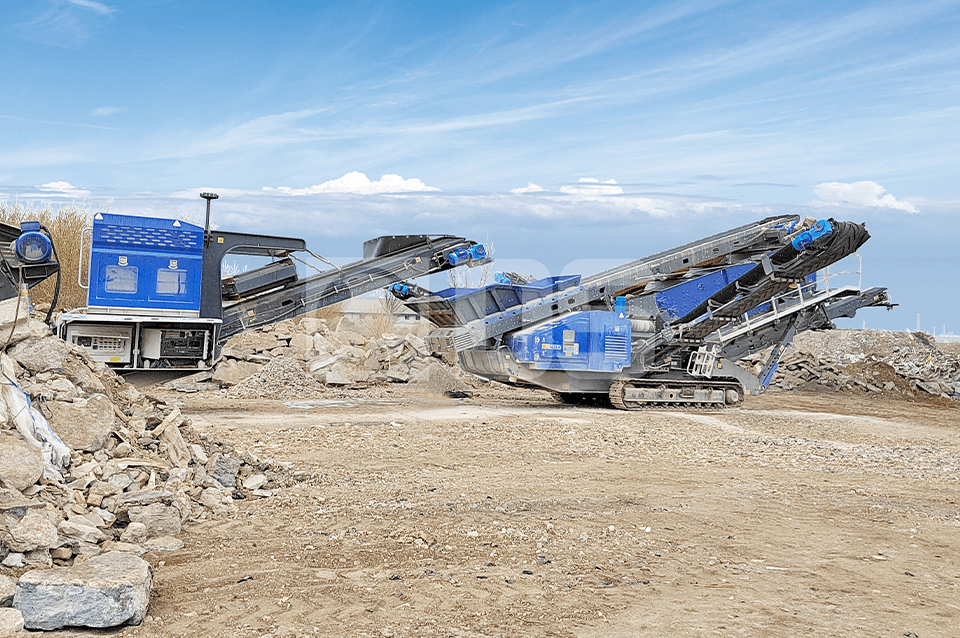Tracked Jaw Crusher and Screen
