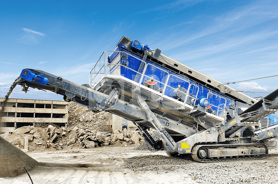 Tracked Jaw Crusher and Screen