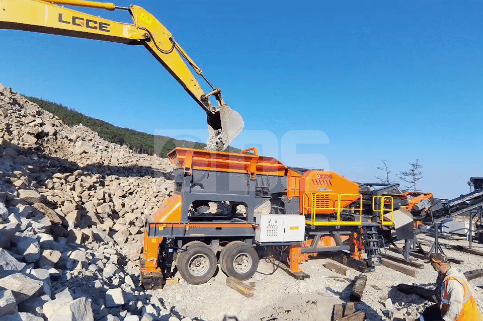 Wheeled Crushing Plant