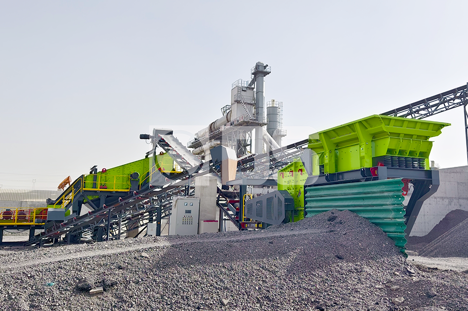 modular asphalt recycling plant