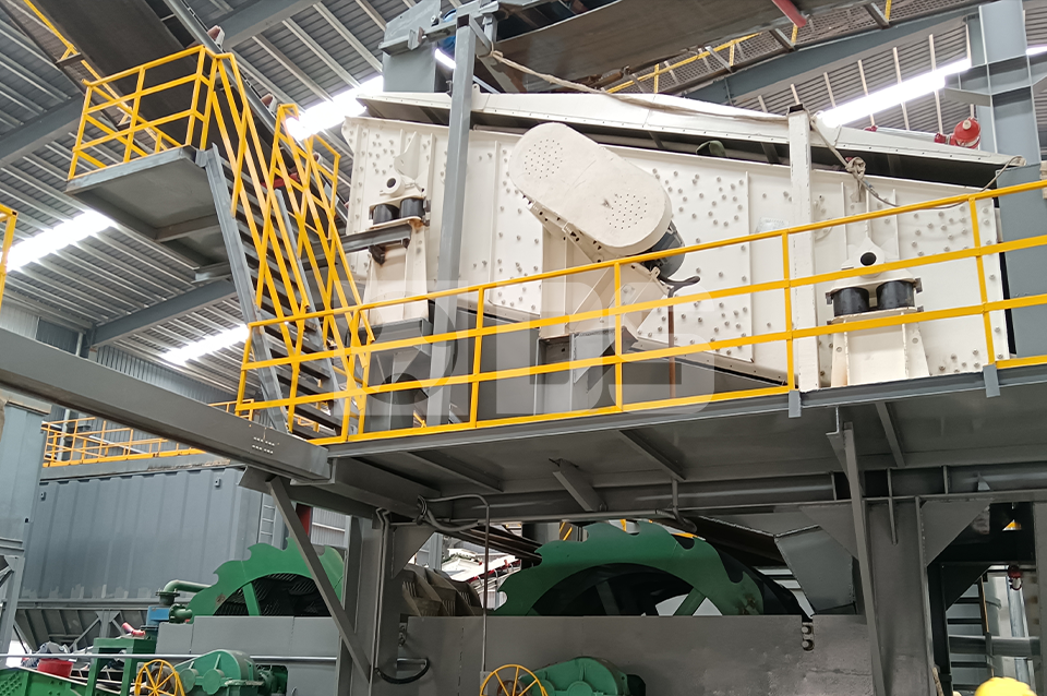 stationary granite production line