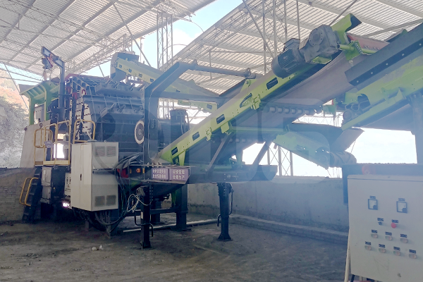mobile ore crushing screening equipment