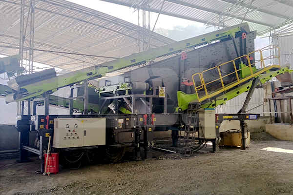 mobile ore crushing screening equipment