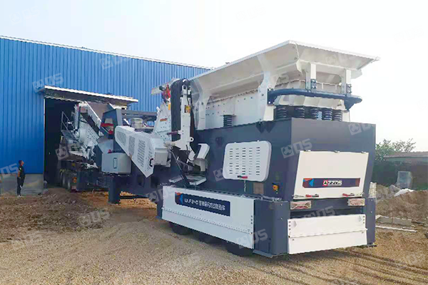 Wheeled Mobile Crusher Screen Plant