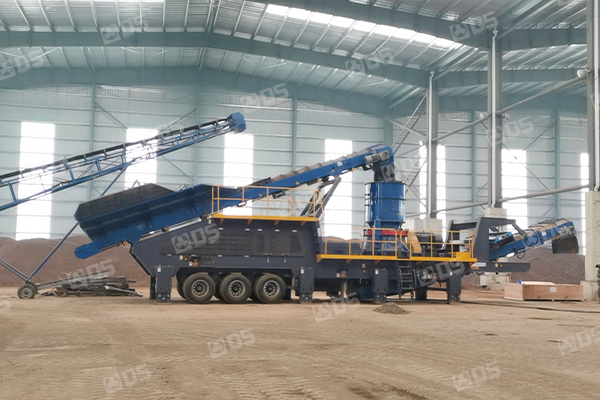 mobile cone crushing station