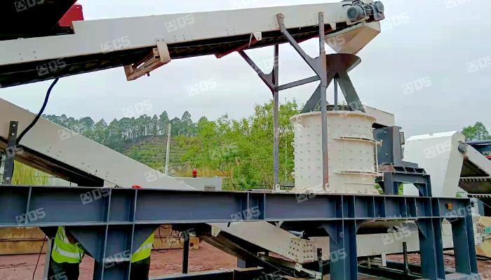 skid-mounted modular crushing equipment